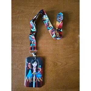 Disney Mulan Badge Holder Lanyard | Cute Durable Collector Item Work School
